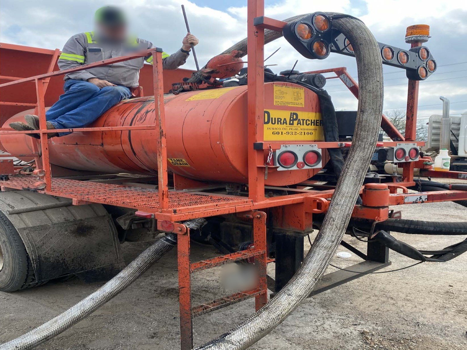 A small equipment tank